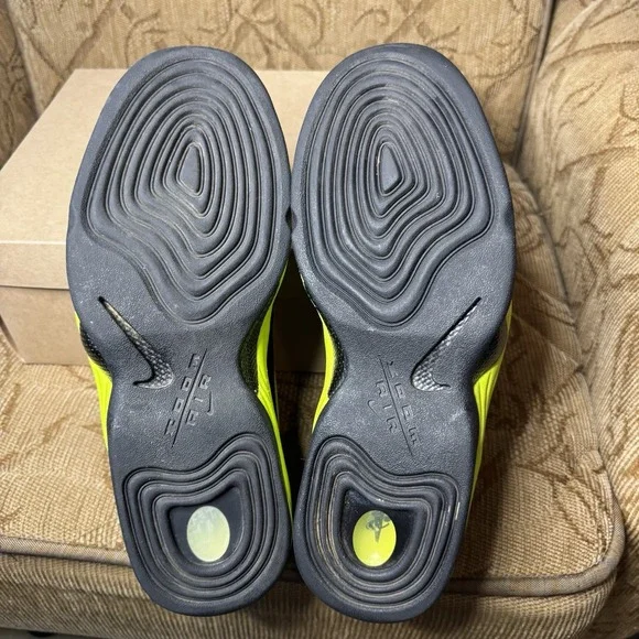 Size 10.5 - Nike Air Penny 2 II LE Cyber Volt Neon Green Black 2012‎ 535600-003